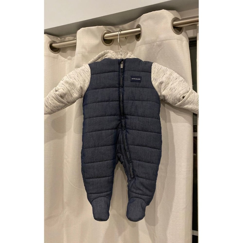 Calvin Klein Jeans Baby Boy Snowsuit Size 0-3 M